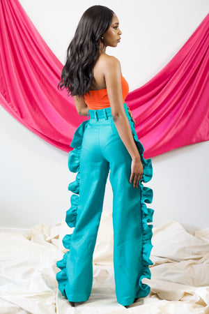 Celestia Frill Trousers